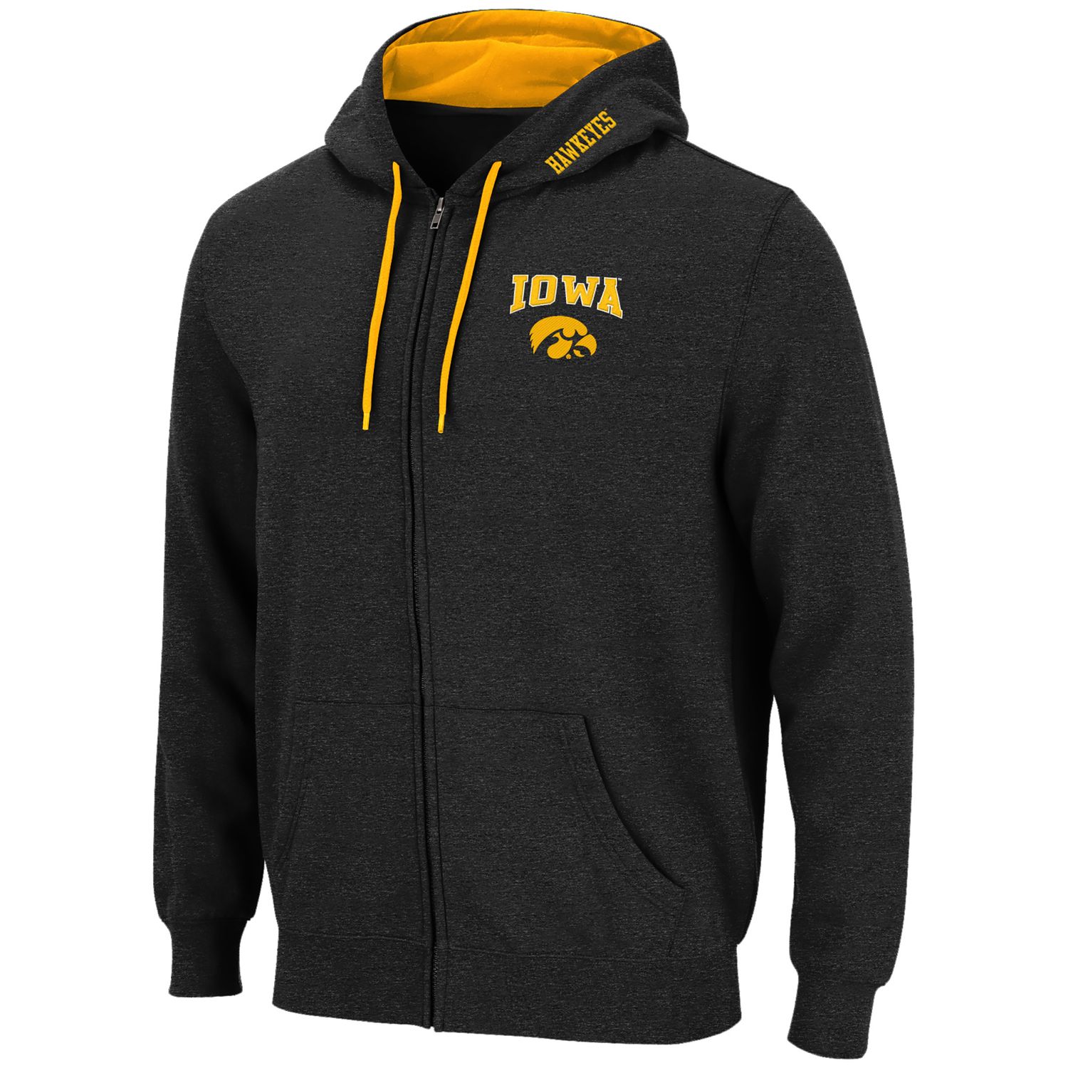 iowa hawkeye zip up hoodie