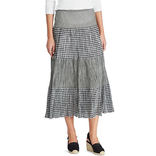 Women's Chaps Tiered A-Line Maxi Skirt