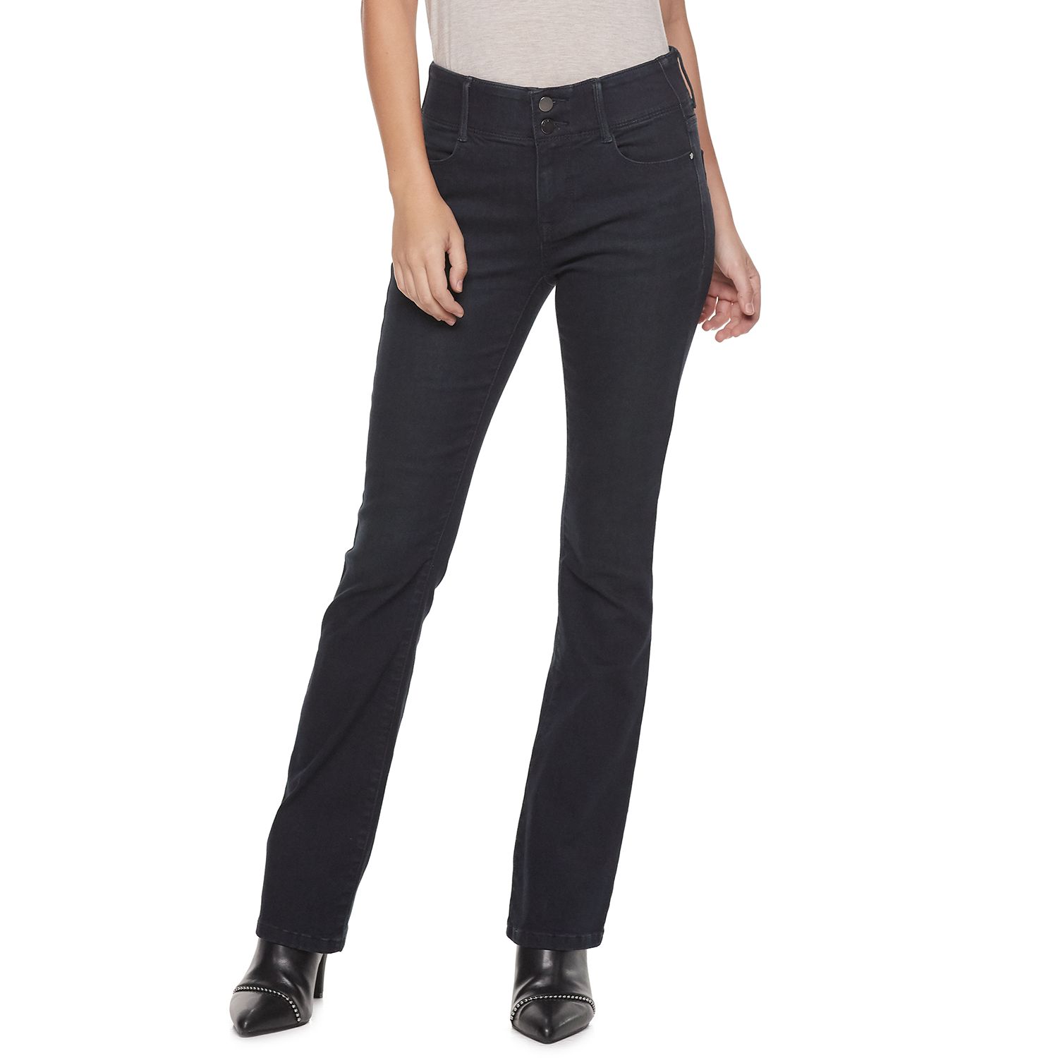 kohls tummy control jeans