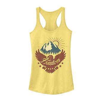 Juniors' "Freedom" Eagle Sunrise Tank Top