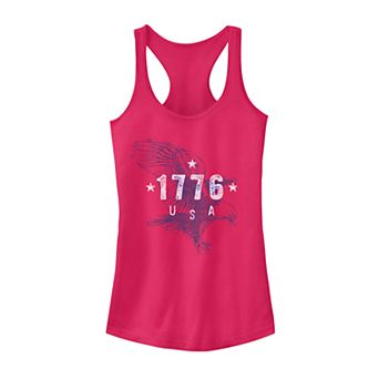 Juniors' 1776 USA Eagle Tank Top