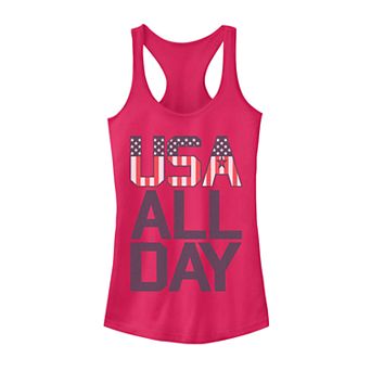 Juniors' USA All Day Tank Top