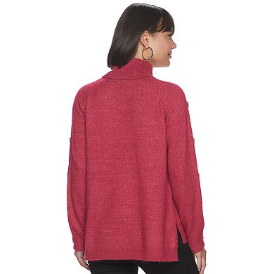 Women's Apt. 9® Turtleneck Jersey Sweater
