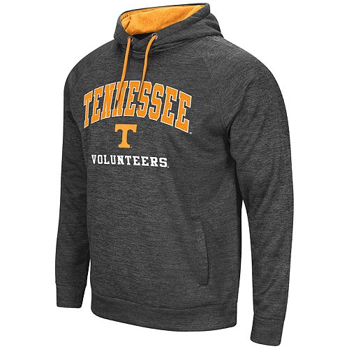 Nike Men's Tennessee Volunteers Grey Baseball Fleece Pullover Hoodie, Medium, Gray