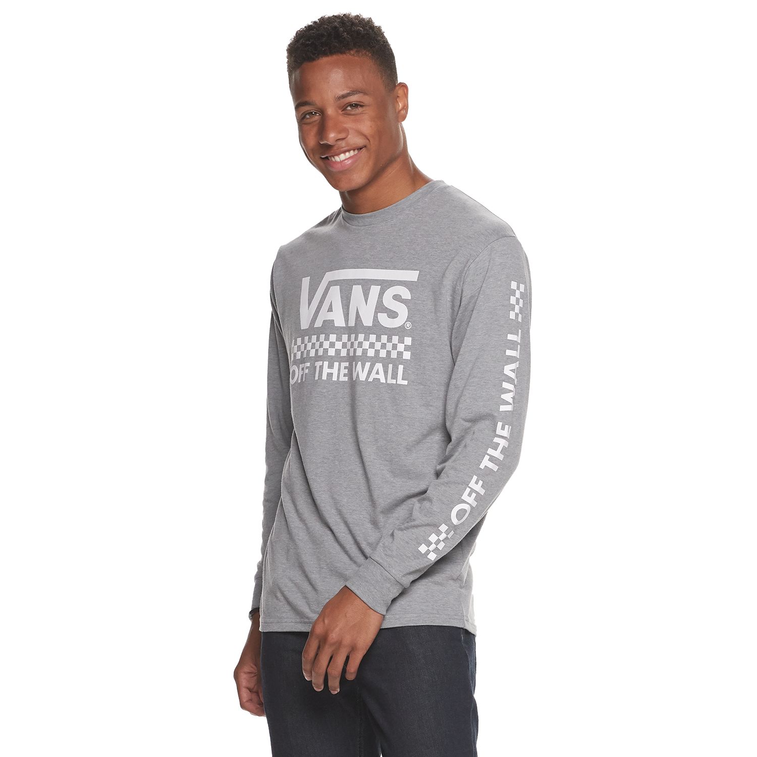 vans long sleeve checkered