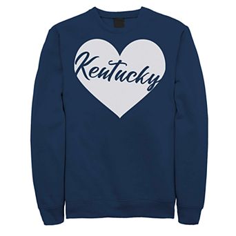 Juniors' Fifth Sun Kentucky Heart Fleece Top