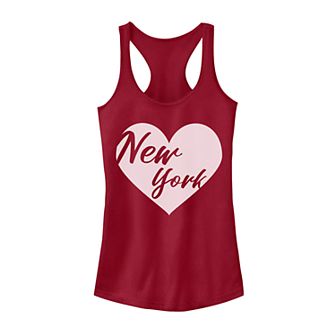 Juniors' Fifth Sun New York Heart Tank Top