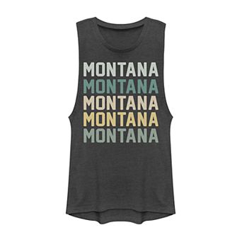 Juniors' Fifth Sun Montana Colorful Stack Muscle Tank Top
