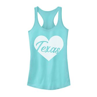 Juniors' Fifth Sun Texas Heart Tank Top