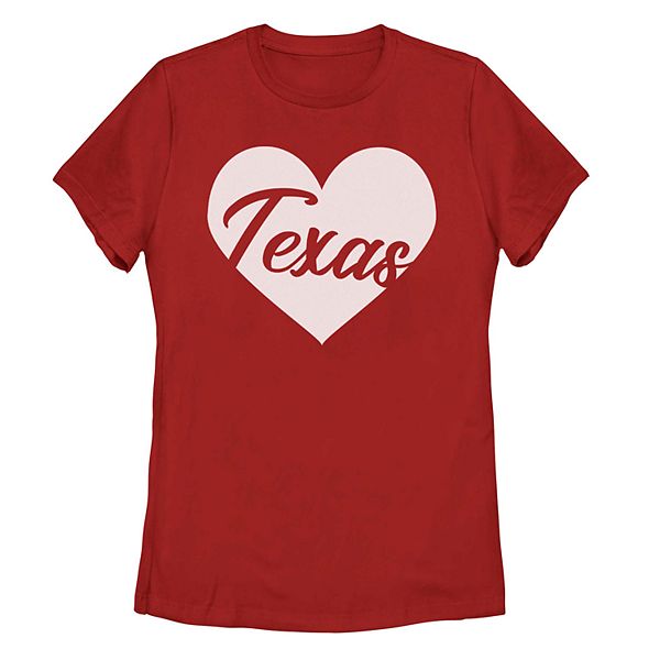Juniors' Fifth Sun Texas Heart Tee