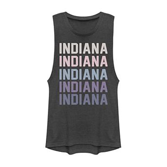 Juniors' Fifth Sun Indiana Colorful Stack Muscle Tank Top