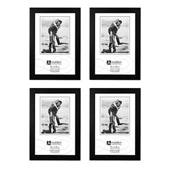 Malden Walnut 4" x 6" Frame 4 pc Set