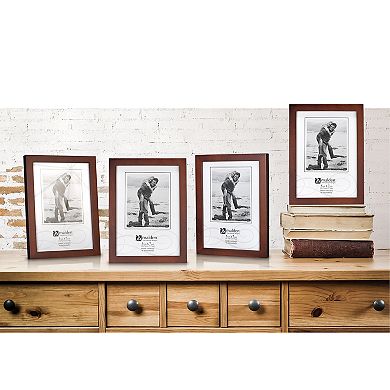 Malden Walnut 5" x 7" Frame 4-pc. Set