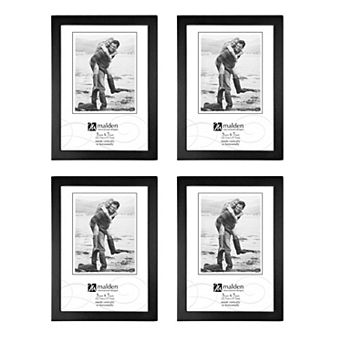 Malden Walnut 5" x 7" Frame 4 pc Set