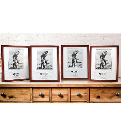 Malden Walnut 8" x 10" Frame 4-pc. Set