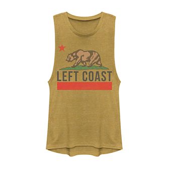 Juniors' Fifth Sun California "Left Coast" Muscle Tank Top
