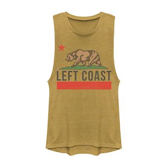 Juniors' Fifth Sun California "Left Coast" Muscle Tank Top