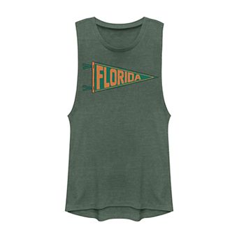 Juniors' Fifth Sun Florida Pennant Muscle Tank Top