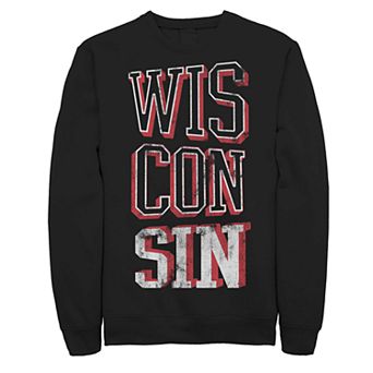 Juniors' Fifth Sun Wisconsin Distressed Fleece Sweatshirt