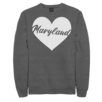 Juniors' Maryland Heart Fleece