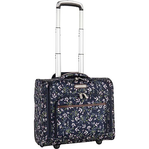 chaps saddle haven luggage navy floral