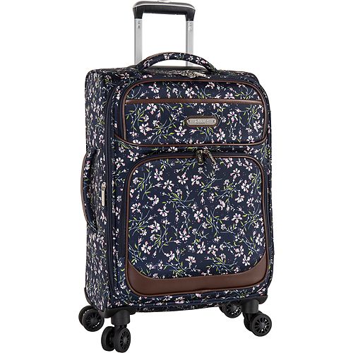 chaps saddle haven luggage navy floral