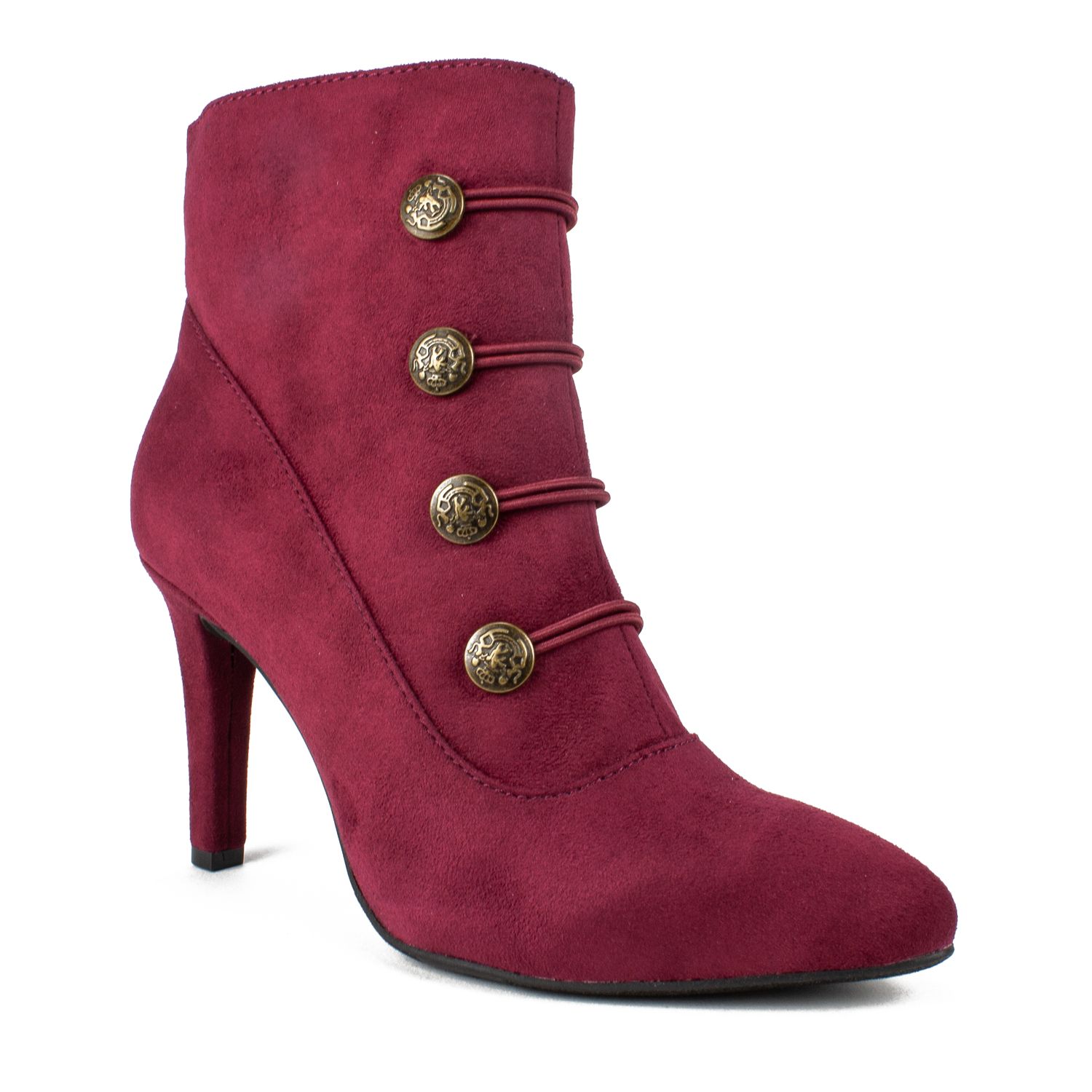 kohls burgundy boots