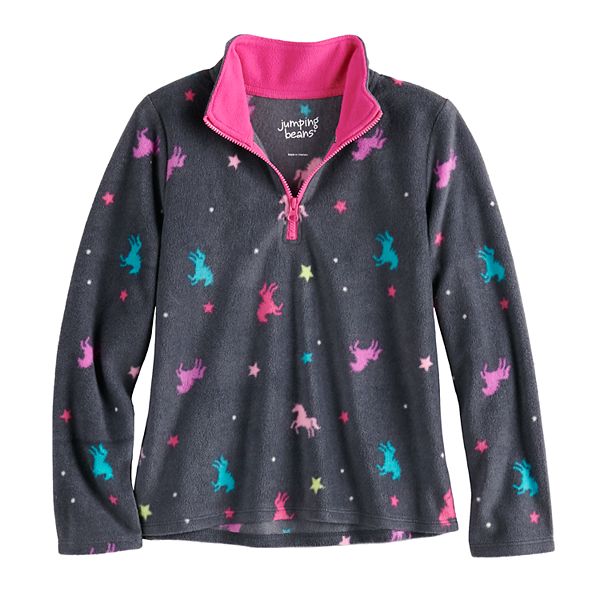 Girls 412 Jumping Beans® Fleece Sweatshirt