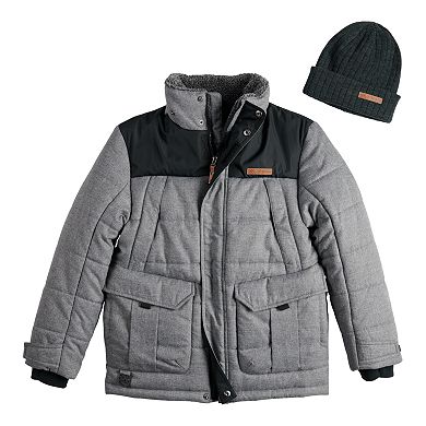 Boys 8-20 ZeroXposur Nomad Transitional Jacket with Hat