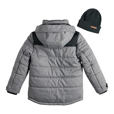 Boys 8-20 ZeroXposur Nomad Transitional Jacket with Hat