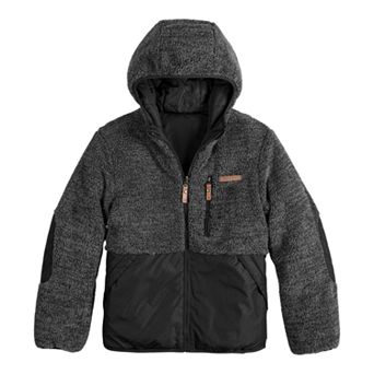 Boys 8-20 ZeroXposur Plush Transitional Reversible Lightweight Jacket