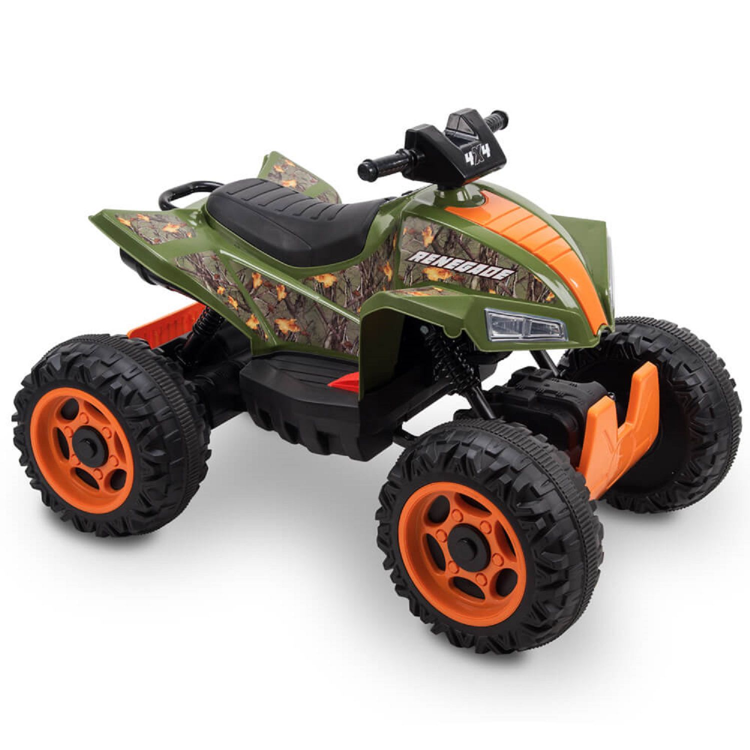 camo 6 volt four wheeler