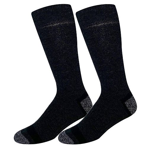 Men's Croft & Barrow® 2-pack Tech Wool Crew Socks