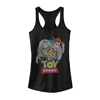 Juniors' Disney Pixar Toy Story Buzz And Woody Friends Tank Top