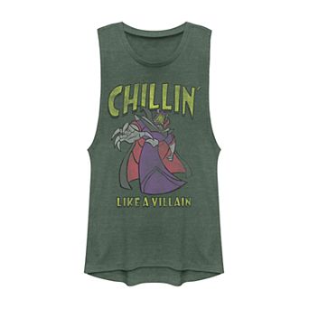 Juniors' Disney Pixar Toy Story Zurg Chillin Like A Villain Muscle Tank Top