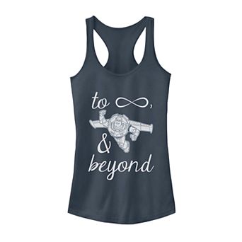 Juniors' Disney Pixar Toy Story Buzz Lightyear To Infinity And Beyond Tank Top