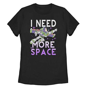 Juniors' Disney Pixar Toy Story Buzz Lightyear I Need More Space Tee
