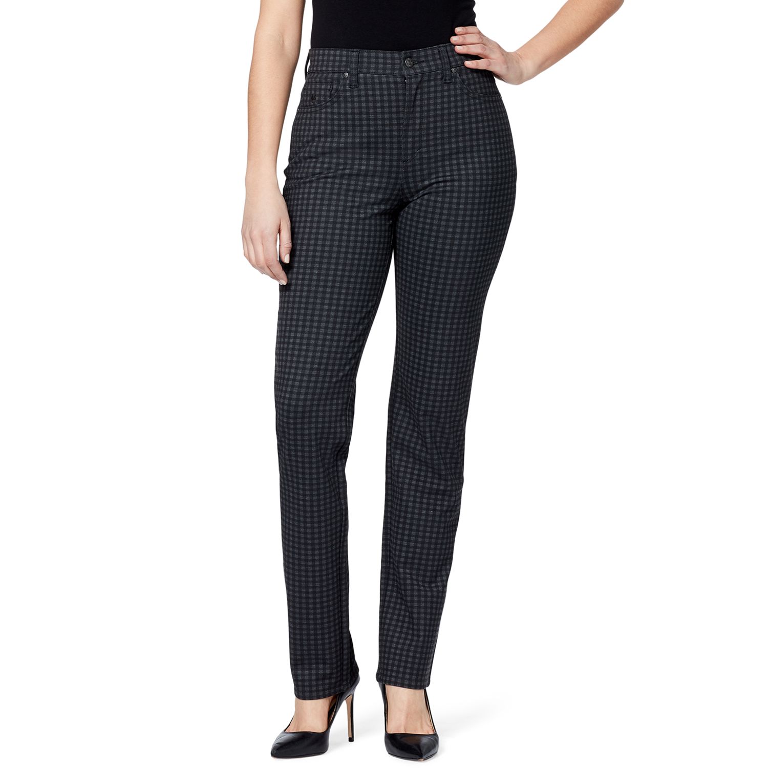 gloria vanderbilt black pants