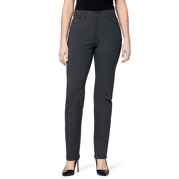 Gloria vanderbilt plus size amanda hot sale ponte pants