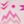 Satin Pink Peaked