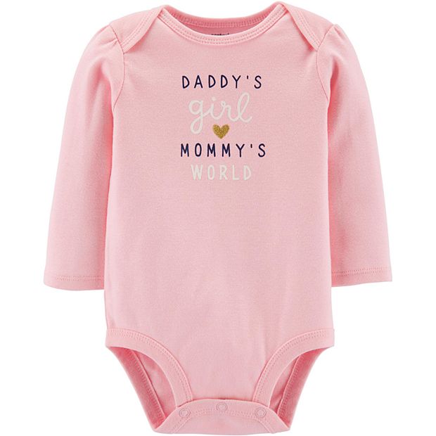 Daddys girl 2024 baby onesie