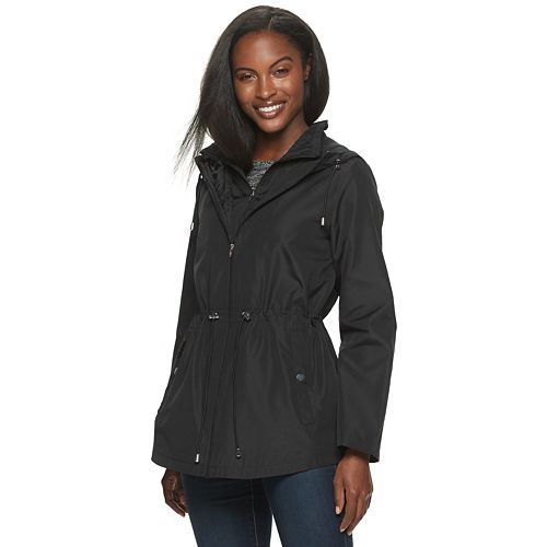 Women's d.e.t.a.i.l.s Hooded Parka-In-a-Pocket Jacket