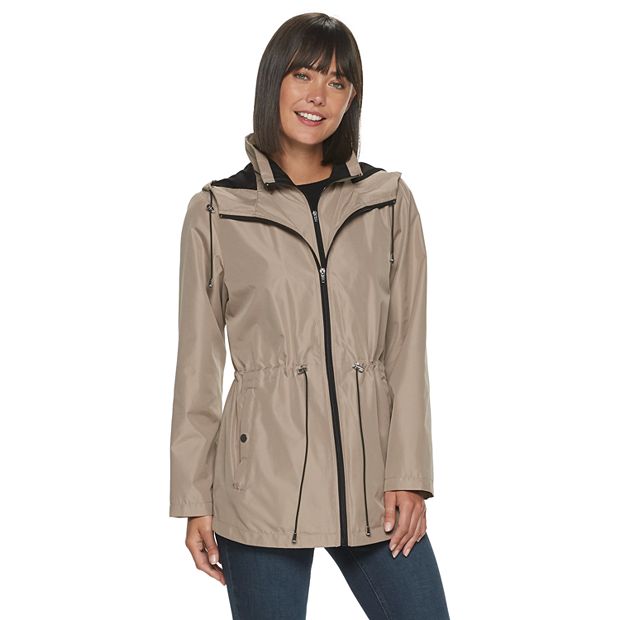 Women's d.e.t.a.i.l.s Hooded Parka-In-a-Pocket Jacket