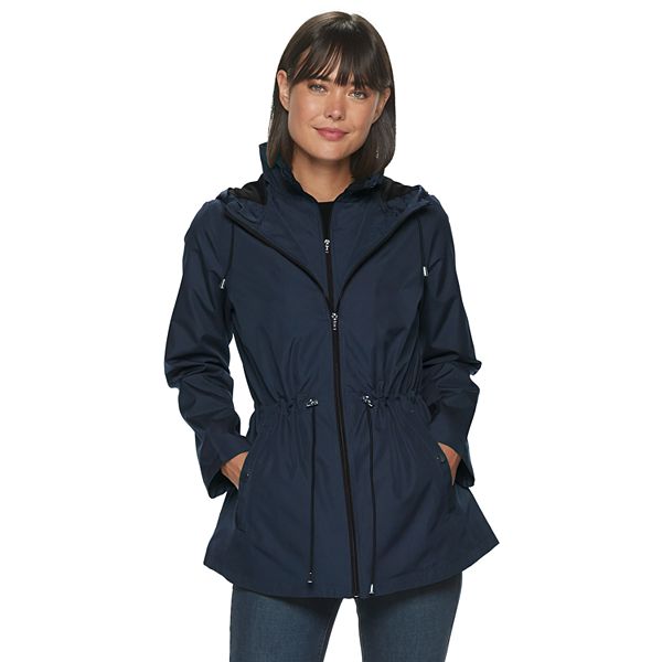 Women's d.e.t.a.i.l.s Hooded Parka-In-a-Pocket Jacket