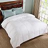Dream On All Season White Down Comforter with Cotton Shell