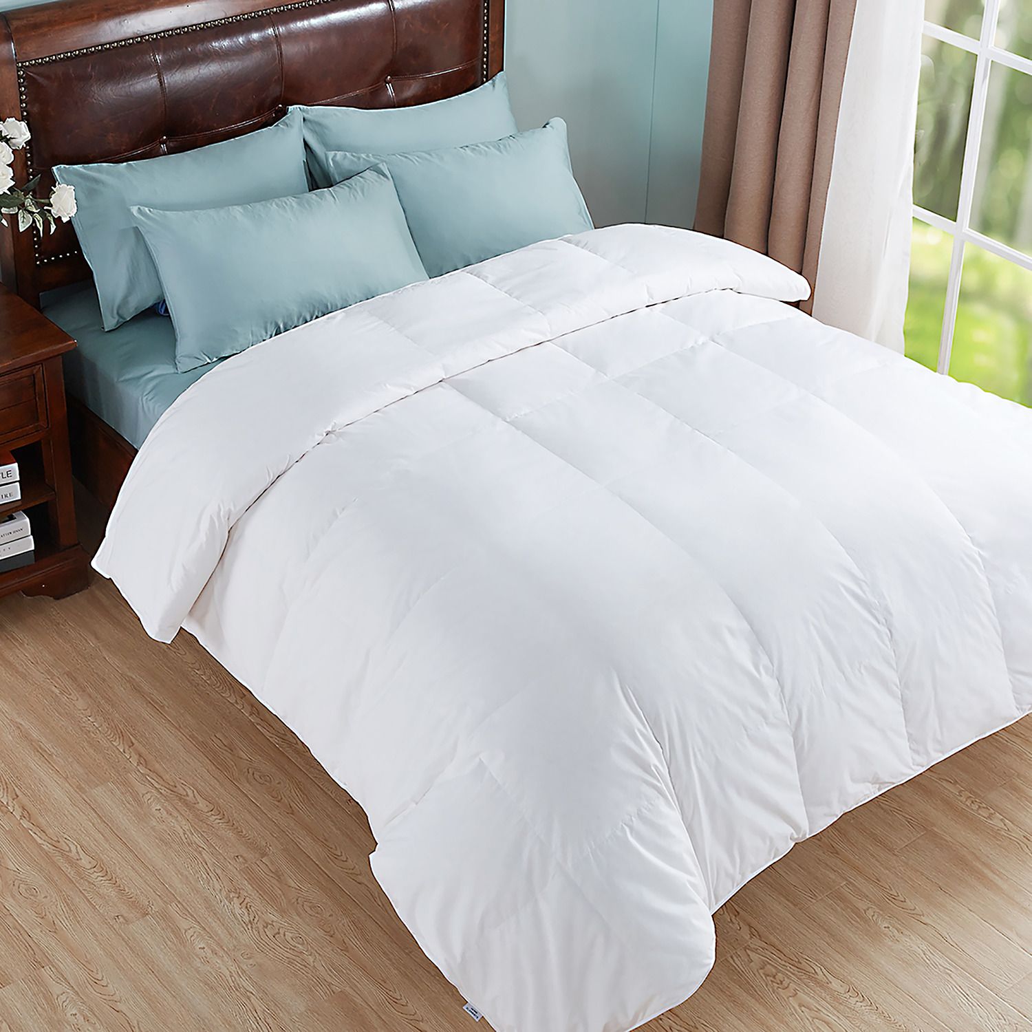 Image for Dream On All Season White Down Comforter at Kohl's.