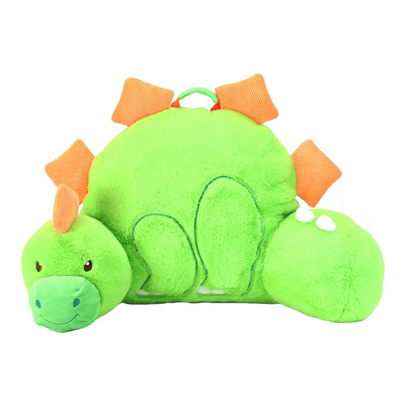Soft Landing Nesting Nooks Dinosaur Character Backrest, Green, 16X26