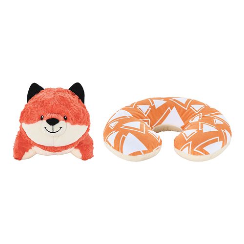 reversible fox plush