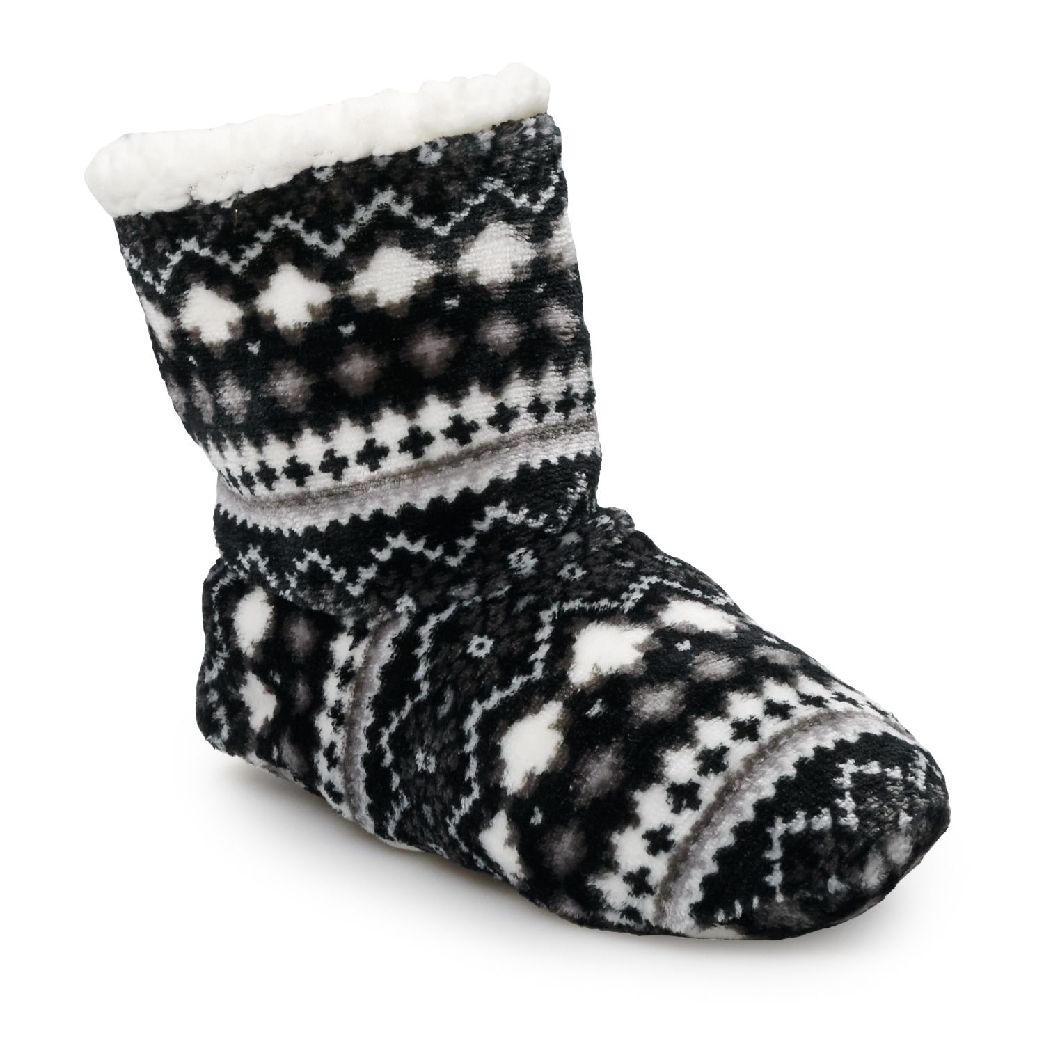 cozy chunky bootie sock slippers