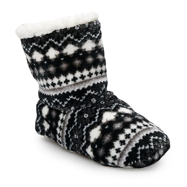 Cuddl duds sherpa outlet slippers